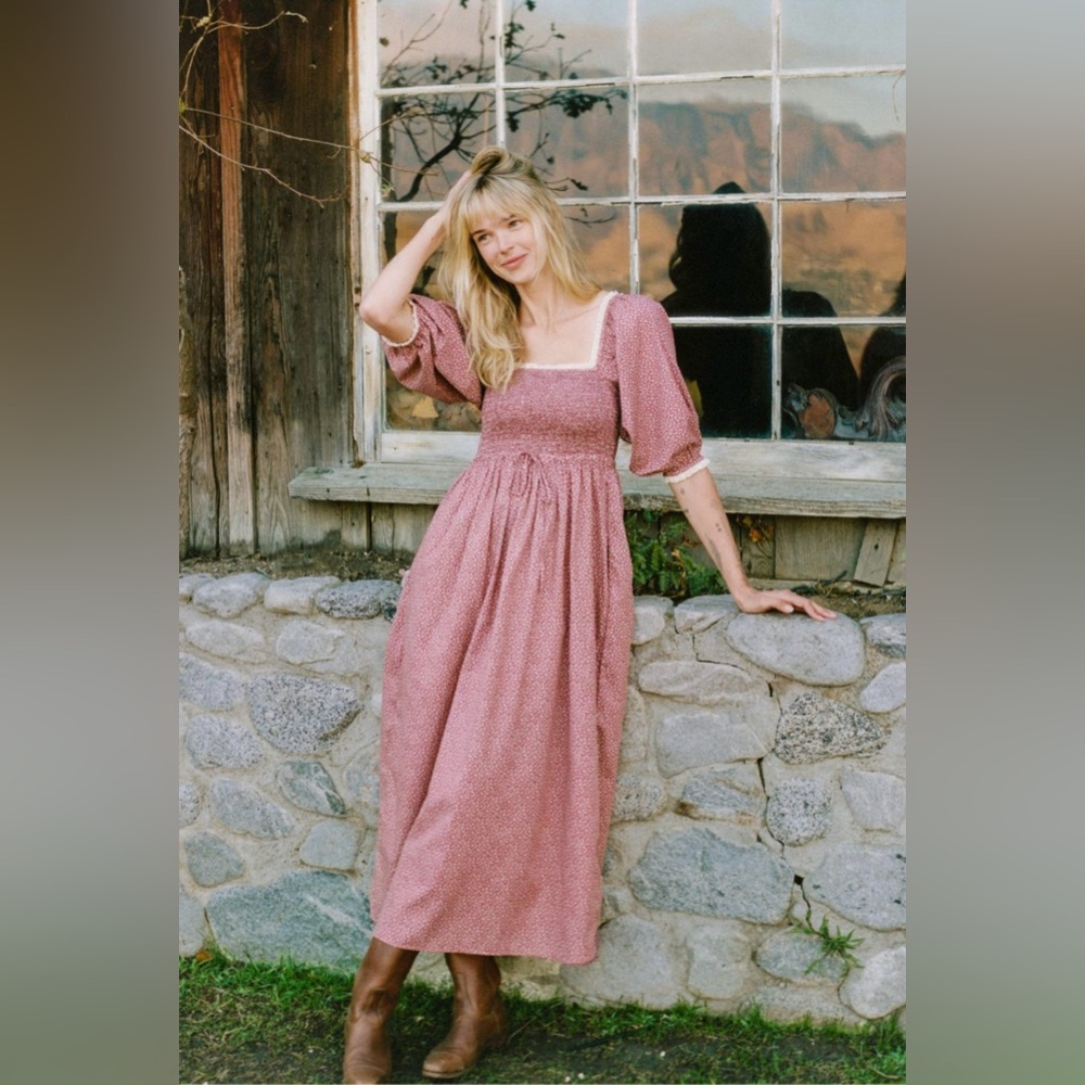 Christy Dawn Katrina in heart floral